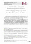 Research paper thumbnail of La historia de la educación matemática en Iberoamérica