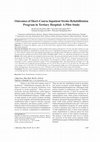 Research paper thumbnail of Outcomes of Short-Course Inpatient Stroke Rehabilitation Program in Tertiary Hospital: A Pilot Study