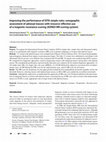 Research paper thumbnail of Improving the performance of IOTA simple rules: sonographic assessment of adnexal masses with resource-effective use of a magnetic resonance scoring (ADNEX MR scoring system)