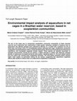 Research paper thumbnail of Environmental impact analysis of aquaculture in net cages in a Brazilian water reservoir, based in zooplankton communities