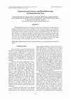 Research paper thumbnail of Organizational Justice and Whistleblowing: An Experimental Test