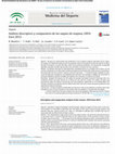 Research paper thumbnail of Análisis descriptivo y comparativo de los saques de esquina. UEFA Euro 2012