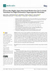 Research paper thumbnail of Flower-like Highly Open-Structured Binder-Free Zn-Co-Oxide Nanosheet for High-Performance Supercapacitor Electrodes