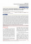 Research paper thumbnail of World Customs Organization Regulations and its Applicability within the CEMAC Customs Union: What Future for the Union?