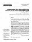 Research paper thumbnail of Pulmonary Doppler Notch Pattern in Relation with Pulmonary Vascular Resistance Index in Patients with Atrial Septal Defect