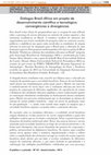 Research paper thumbnail of Diálogos Brasil-África em projeto de desenvolvimento científico e tecnológico: convergências e divergências