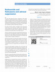 Research paper thumbnail of Budesonide and fluticasone and adrenal suppression