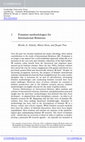 Research paper thumbnail of 1 Feminist methodologies for International Relations