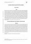 Research paper thumbnail of Çocukların Bakış Açısıyla Okul Öncesi Eğitim