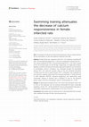 Research paper thumbnail of Swimming training attenuates the decrease of calcium responsiveness in female infarcted rats