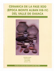 Research paper thumbnail of Cerámica de la Fase Xoo (Epoca Monte Albán IIIB-IV) del Valle de Oaxaca