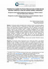 Research paper thumbnail of Perspectiva sobre políticas públicas dos atores em um destino turístico: Caso de Ciudad Juárez, Chihuahua