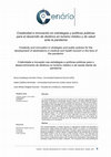 Research paper thumbnail of Creatividad e innovación en estrategias y políticas públicas para el desarrollo de destinos en turismo médico y de salud ante la pandemia