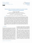 Research paper thumbnail of Review article: locomotion systems for ground mobile robots in unstructured environments