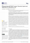 Research paper thumbnail of Fractional-Order PII1/2DD1/2 Control: Theoretical Aspects and Application to a Mechatronic Axis