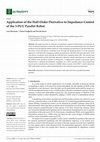 Research paper thumbnail of Application of the Half-Order Derivative to Impedance Control of the 3-PUU Parallel Robot