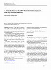 Research paper thumbnail of A statically balanced SCARA-like industrial manipulator with high energetic efficiency