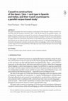 Research paper thumbnail of Causative constructions of the hacer / fare + verb type in Spanish and Italian, and their Czech counterparts: a parallel corpus-based study