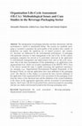 Research paper thumbnail of Organization Life-Cycle Assessment (OLCA): Methodological Issues and Case Studies in the Beverage-Packaging Sector