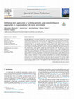 Research paper thumbnail of Definition and application of activity portfolio and control/influence approaches in organizational life cycle assessment