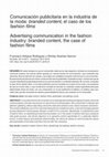 Research paper thumbnail of Comunicación publicitaria en la industria de la moda: branded content, el caso de los fashion films