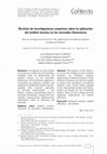 Research paper thumbnail of Revisión de investigaciones empíricas sobre la aplicación del análisis técnico en los mercados financieros