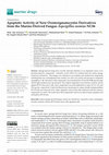 Research paper thumbnail of Apoptotic Activity of New Oxisterigmatocystin Derivatives from the Marine-Derived Fungus Aspergillus nomius NC06