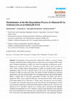 Research paper thumbnail of Article Metabolomics of the Bio-Degradation Process of Aflatoxin B1 by Actinomycetes at an Initial pH of 6.0