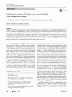 Research paper thumbnail of Evolutionary analyses of Sindbis virus strains isolated from mosquitoes in Kenya