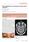 Research paper thumbnail of The conundrum of a resolving cavernous sinus syndrome