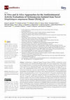 Research paper thumbnail of In Vitro and In Silico Approaches for the Antileishmanial Activity Evaluations of Actinomycins Isolated from Novel Streptomyces smyrnaeus Strain UKAQ_23