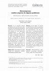 Research paper thumbnail of Microempresas: análisis empírico de algunos problemas