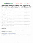 Research paper thumbnail of Beachrocks of the last low sea level, substrate of the barrier reef system along the outer Guiana shelf