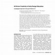 Research paper thumbnail of AI Driven Creativity in Early Design Education A pedagogical approach in the age of Industry 5.0