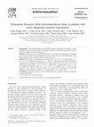 Research paper thumbnail of Telmisartan decreases atrial electromechanical delay in patients with newly diagnosed essential hypertension