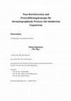 Research paper thumbnail of Neue Betriebsweisen und Prozessführungskonzepte für chromatographische Prozesse mit simuliertem Gegenstrom