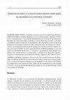 Research paper thumbnail of Constructivismo y conectivismo: factor clave para la enseñanza en entornos virtuales