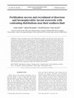 Research paper thumbnail of Fertilization success and recruitment of dioecious and hermaphroditic fucoid seaweeds with contrasting distributions near their southern limit