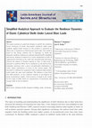 Research paper thumbnail of Simplified Analytical Approach to Evaluate the Nonlinear Dynamics of Elastic Cylindrical Shells Under Lateral Blast Loads