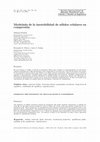 Research paper thumbnail of Modelado de la inestabilidad de sólidos celulares en compresión