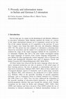 Research paper thumbnail of [Italian] L2 Spoken Discourse: Pragmatic and Prosodic Aspects