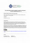 Research paper thumbnail of The United States market for seafood: a guide for developing countries (ODNRI Bulletin No. 12)