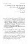 Research paper thumbnail of La historia de las masculinidades, la otra cara de la historia de género