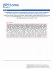 Research paper thumbnail of Comparative Proteomics Unravels the Differences in Salt Stress Response of Own-Rooted and 110R-Grafted Thompson Seedless Grapevines