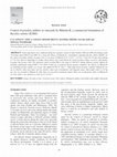 Research paper thumbnail of Control of powdery mildew in vineyards by Milastin K, a commercial formulation of Bacillus subtilis (KTBS)