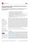 Research paper thumbnail of Genetic Analysis of Influenza A/H1N1pdm Strains Isolated in Bangladesh in Early 2020