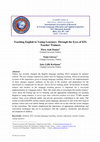 Research paper thumbnail of Teaching English to Young Learners: Through the Eyes of EFL Teacher Trainers