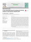 Research paper thumbnail of A new mixed-field theory for bending and vibration analysis of multi-layered composite plate