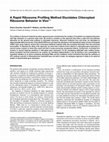 Research paper thumbnail of A rapid ribosome profiling method elucidates chloroplast ribosome behavior in vivo