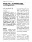 Research paper thumbnail of Molecular cloning of the maize gene crp1 reveals similarity between regulators of mitochondrial and chloroplast gene expression